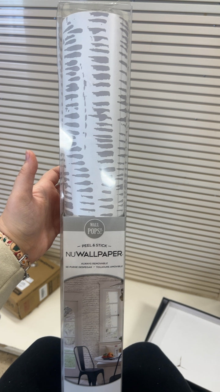 Wall Pops Wall paper Gray