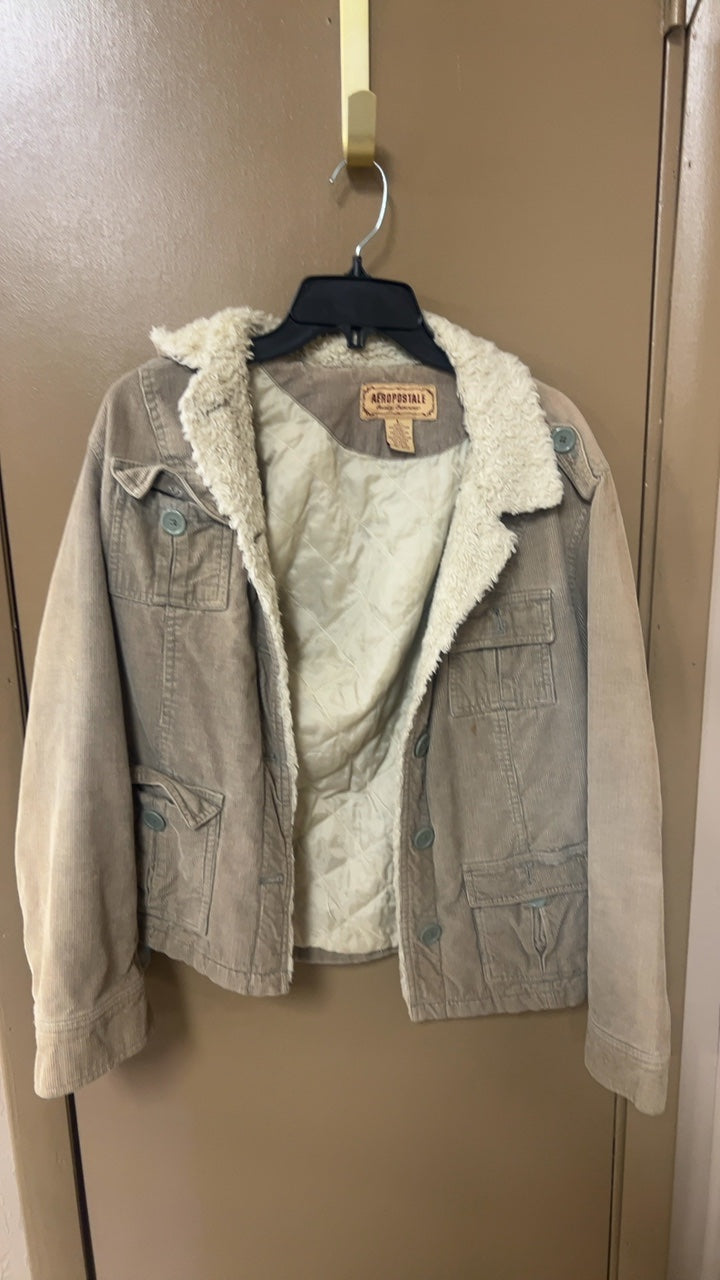 Aéropostale Jacket Large Beige
