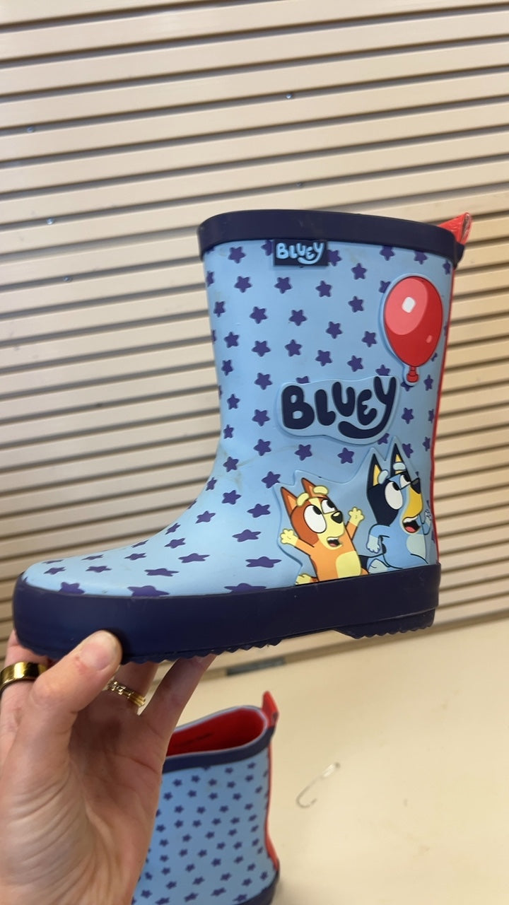 Bluey Rain Boots Youth 9/10