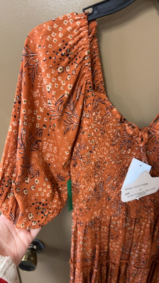 Dress Small Orange