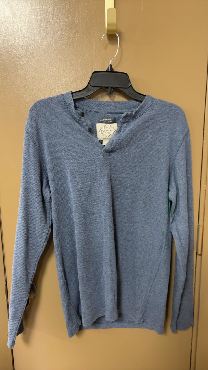 St. John's Bay Henley Shirt Medium