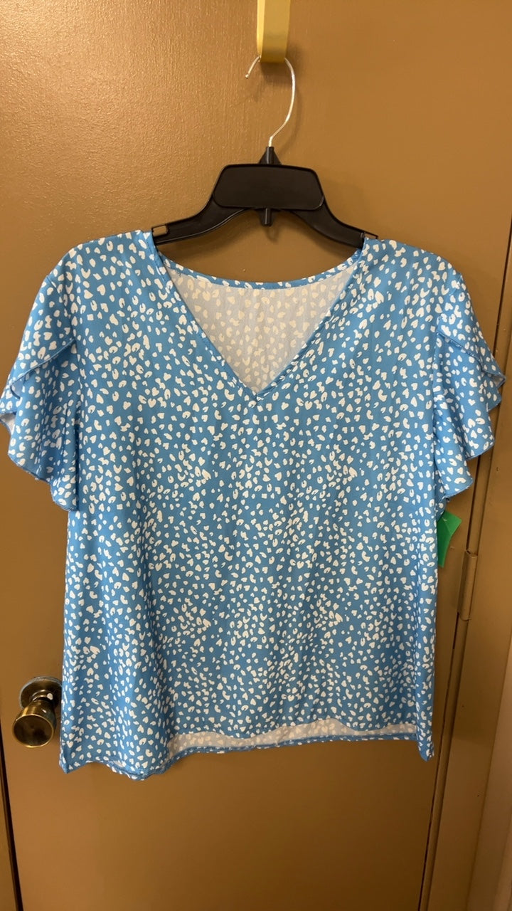 Shein Blouse XL blue