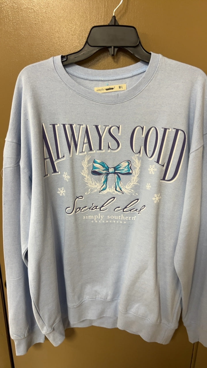 simply southern Sweatshirt Medium/Large