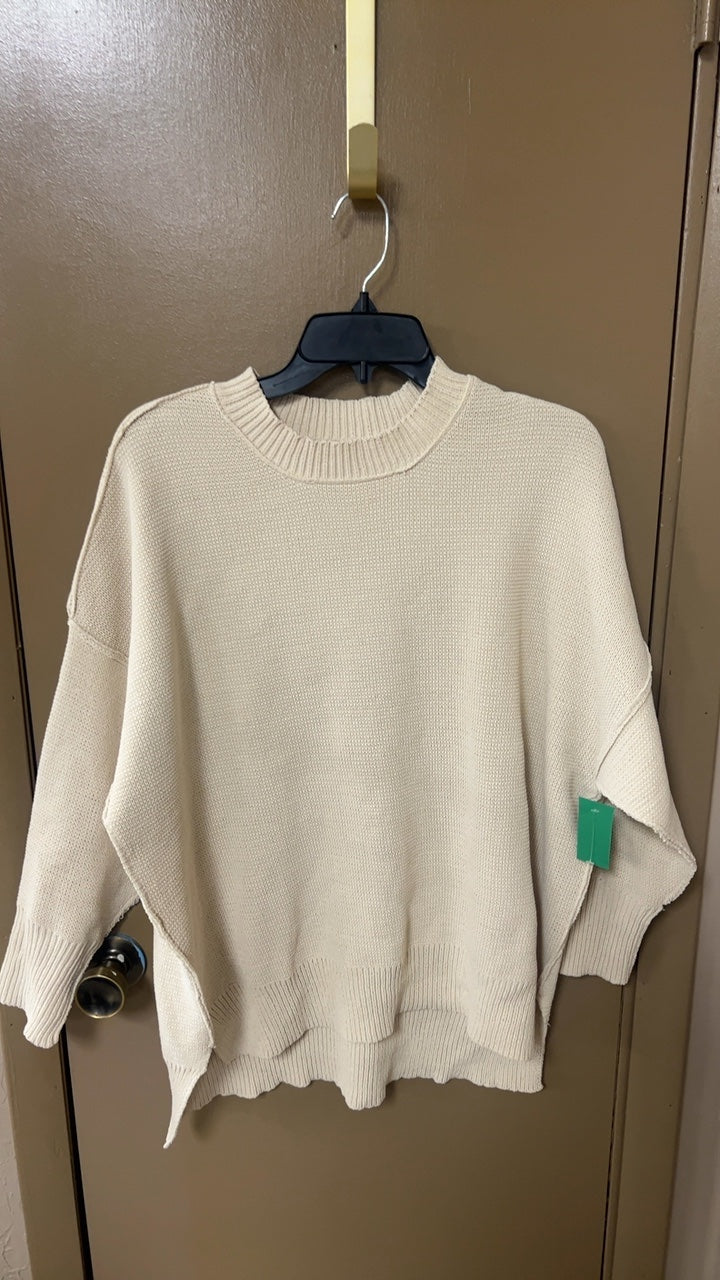 NWOT Natural Sweater Small