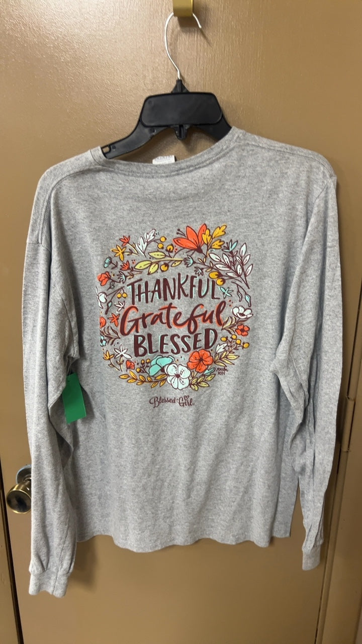 Long sleeve Blessed Girl Medium