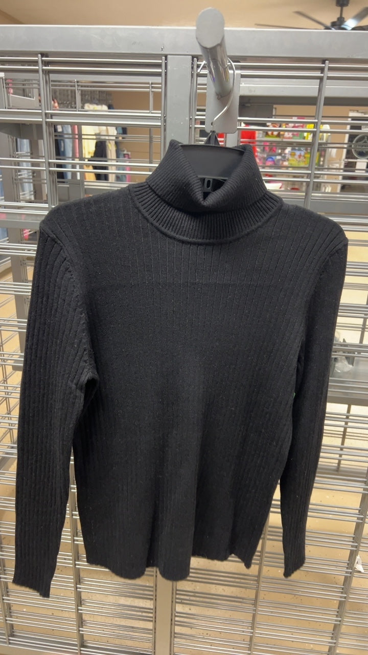 Black Turtleneck Sweater XXL
