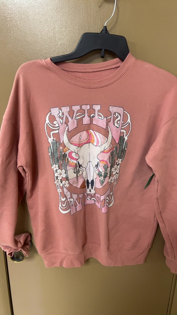 Sweatshirt Medium Wild West