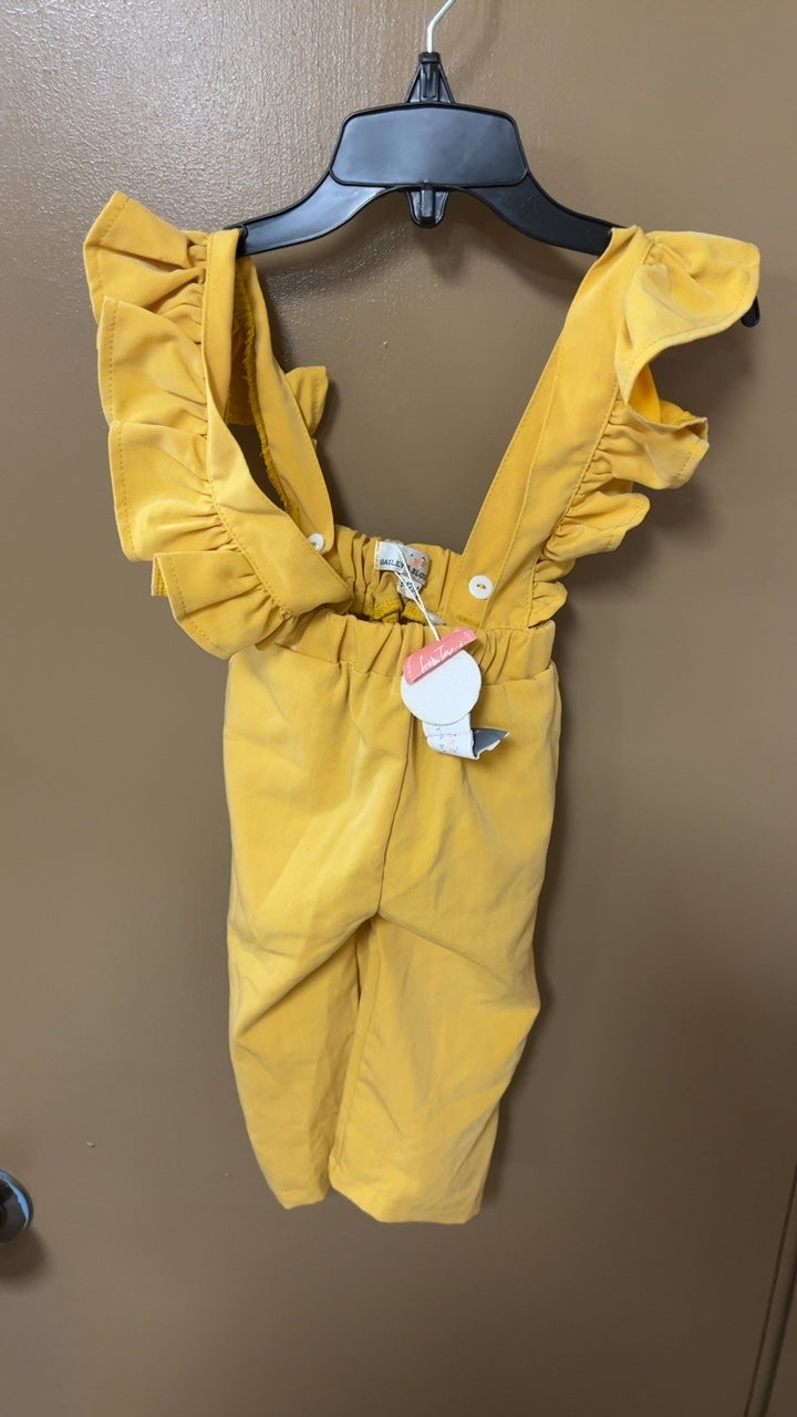 Yellow Jumpsuit Youth 9-12m