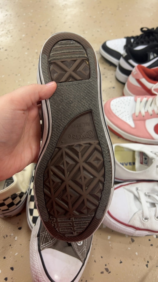 Converse Gray Sneakers 7
