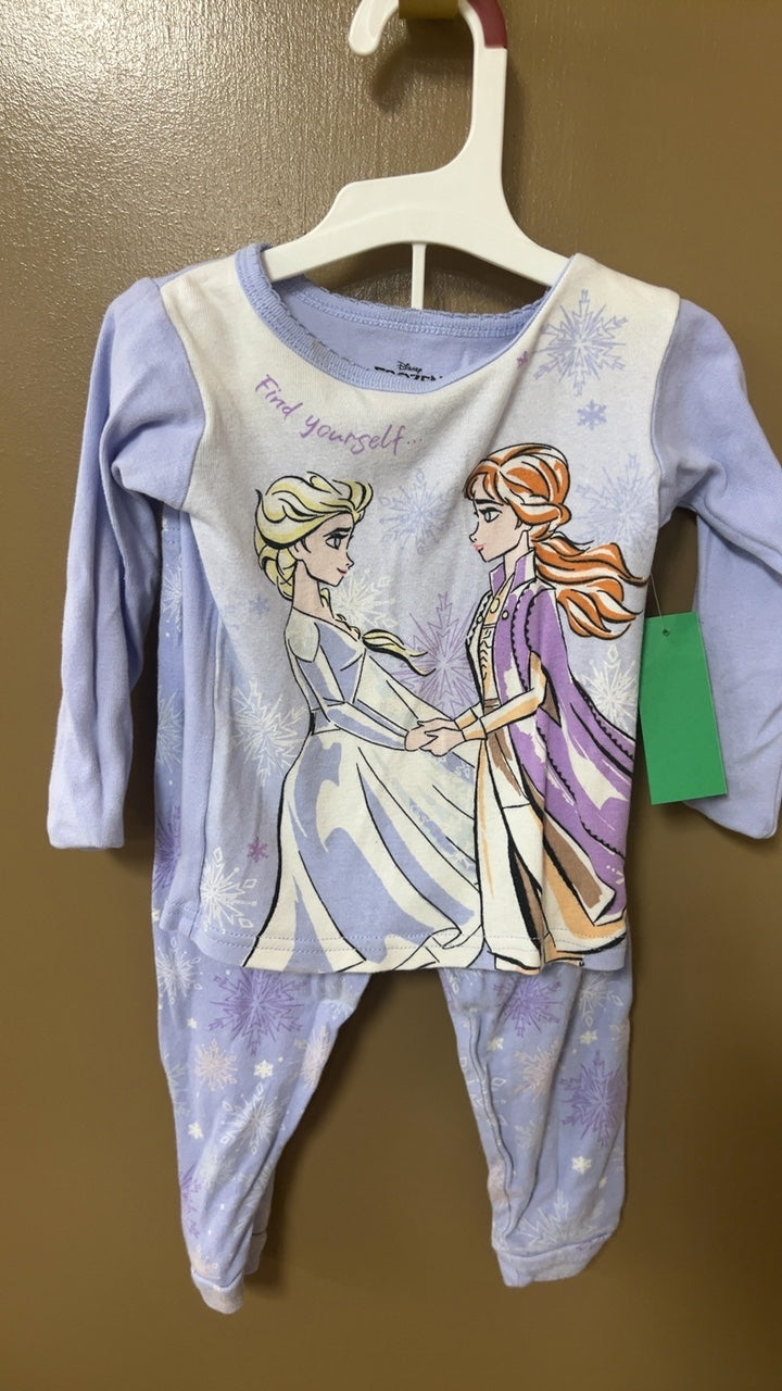 Disney Pajama Set Youth 2T