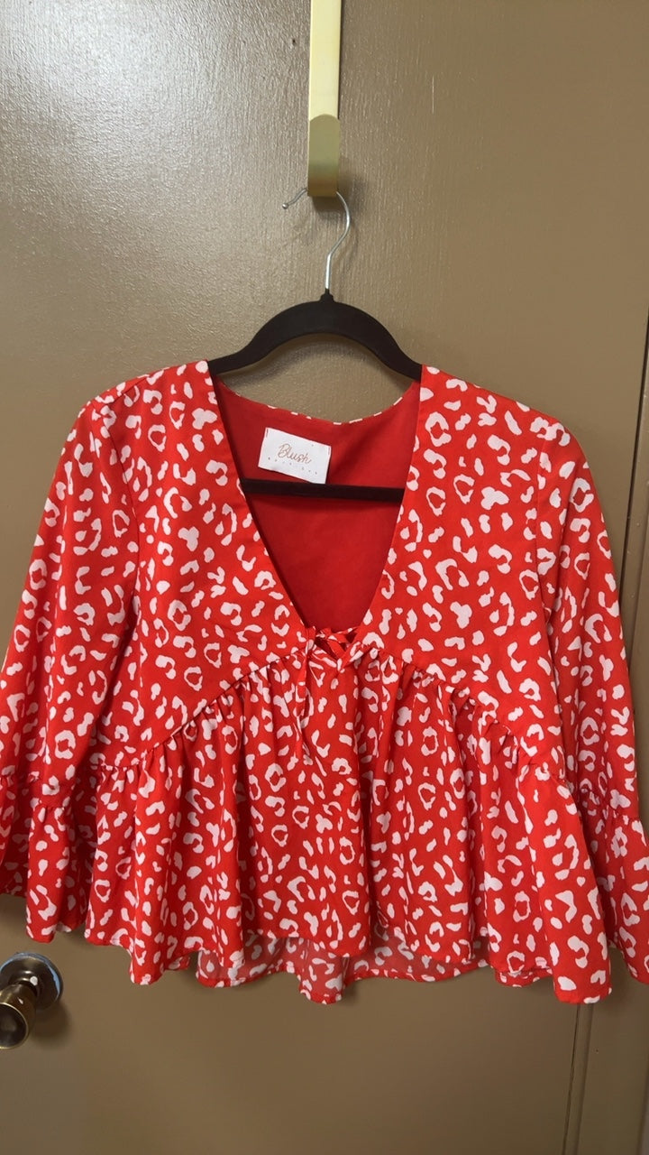 Blush Blouse XS