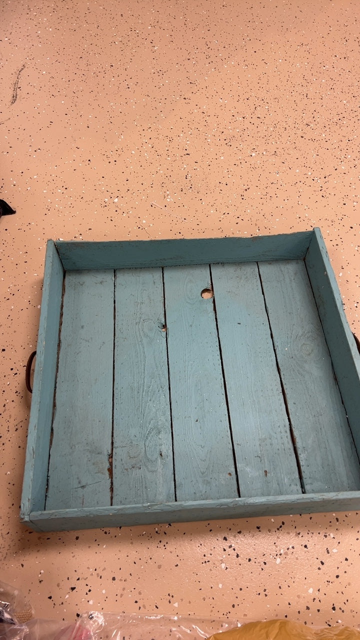 Large Wooden Tray