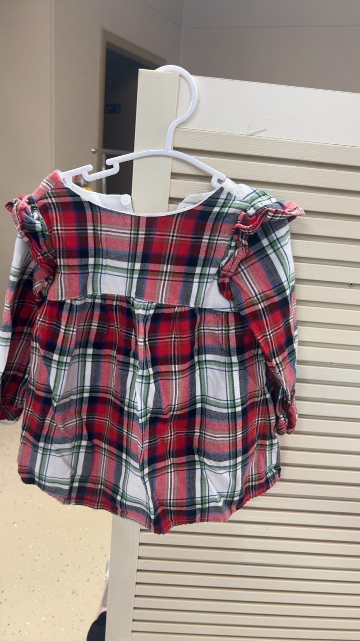 Checkered Top Youth 18M