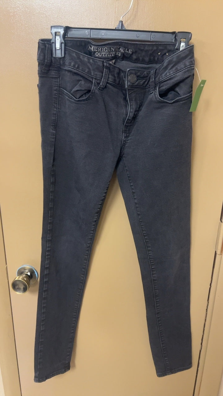 American Eagle Black Pants 8