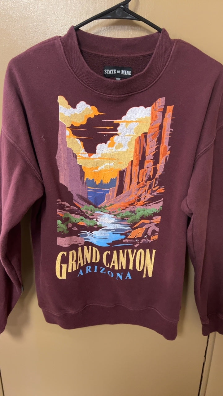 STATE of MINE Sweatshirt Small