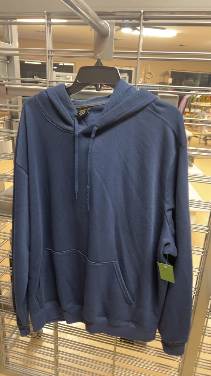 Navy Hoodie Mens 3XL