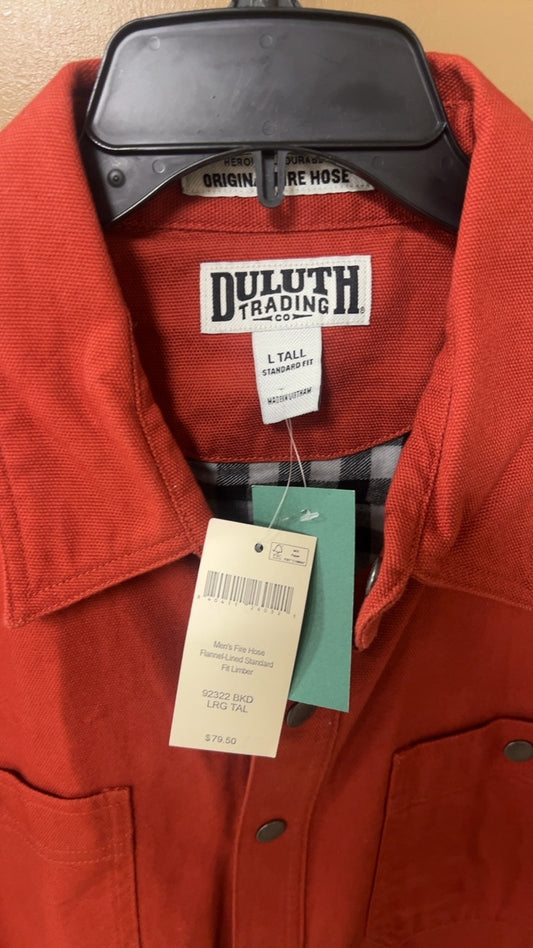 Duluth Trading Jacket L Tall Mens