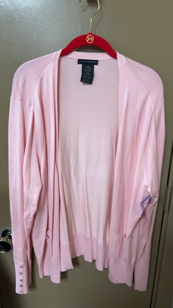 Pink Cardigan XXL