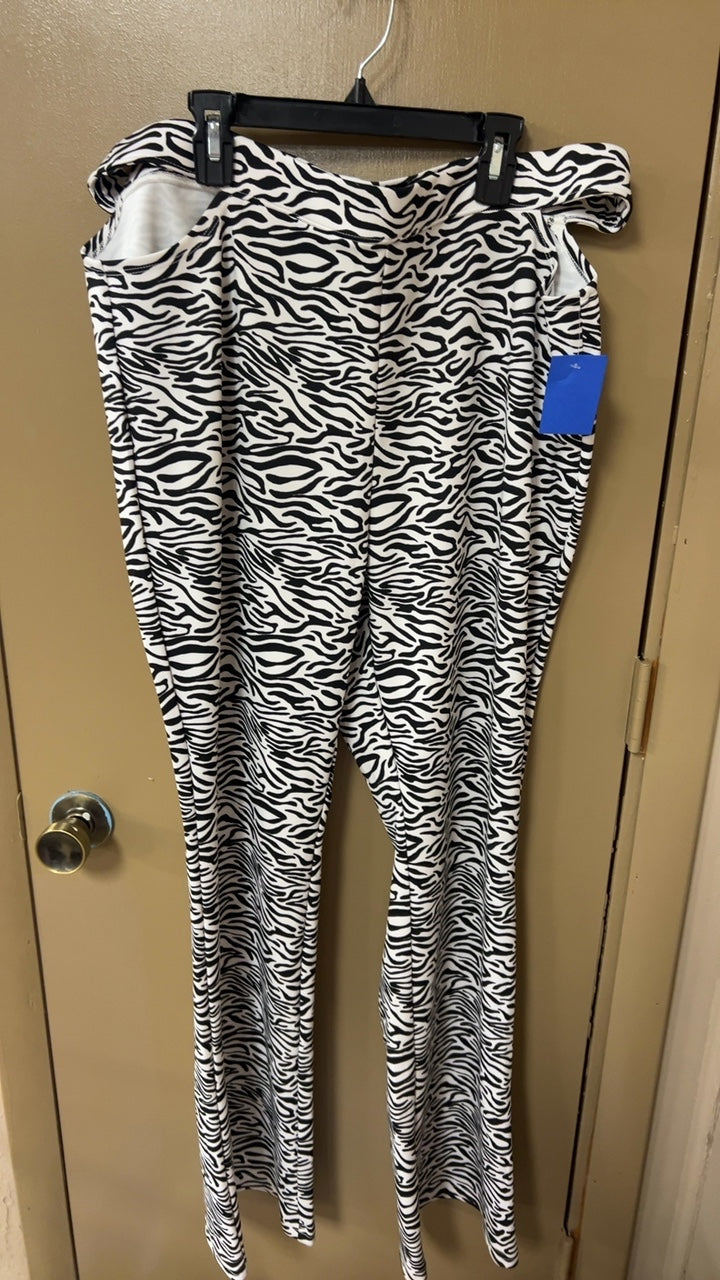 Zebra Pants 1X