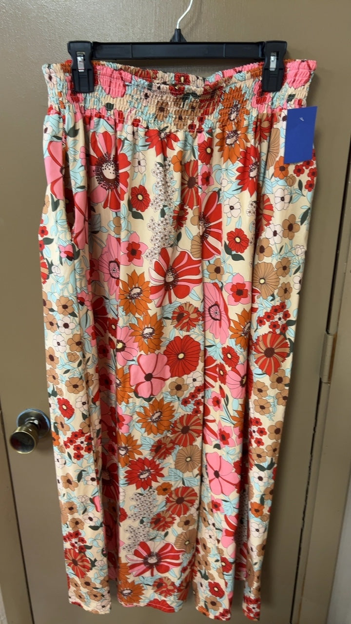 Floral Pants Large