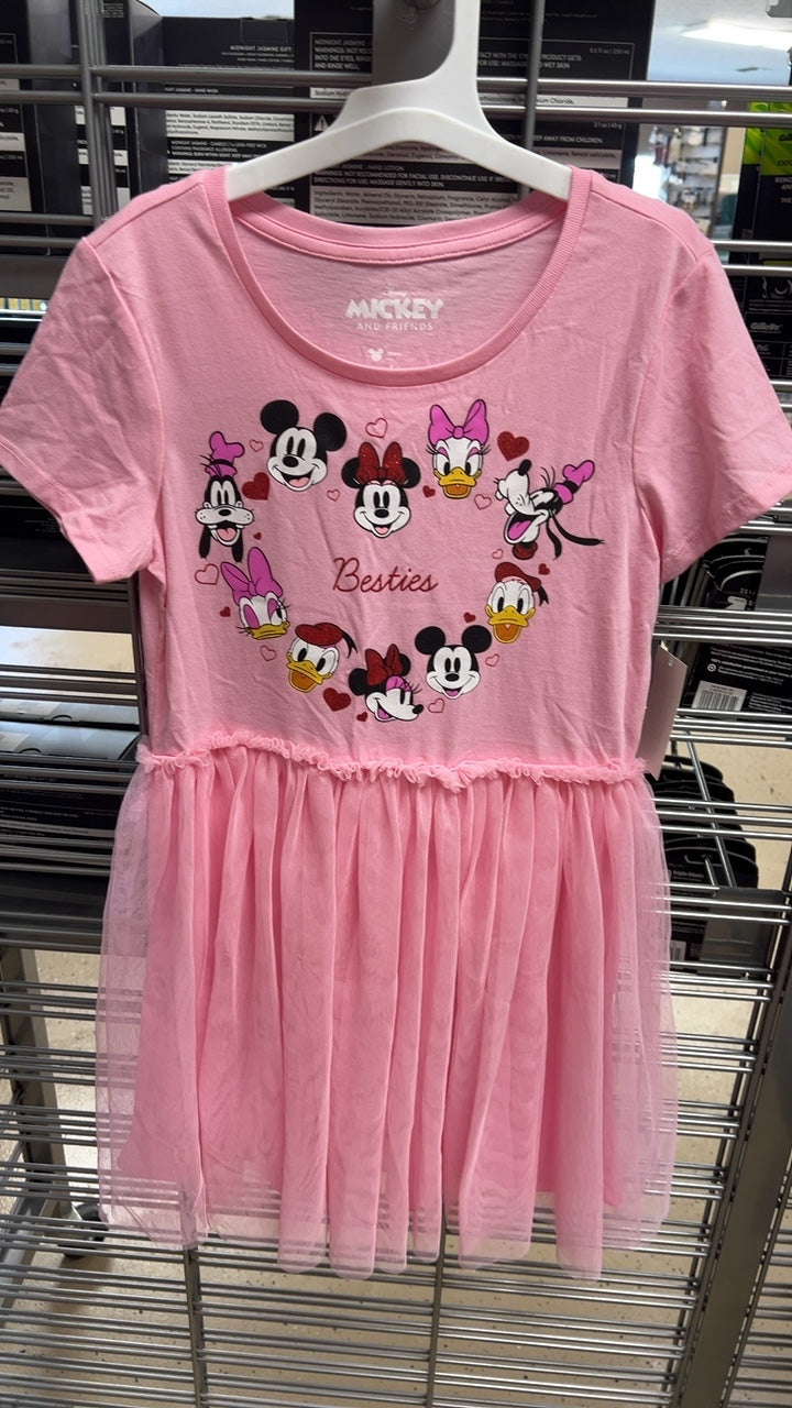 Mickey and Friends Dress YOUTH Large