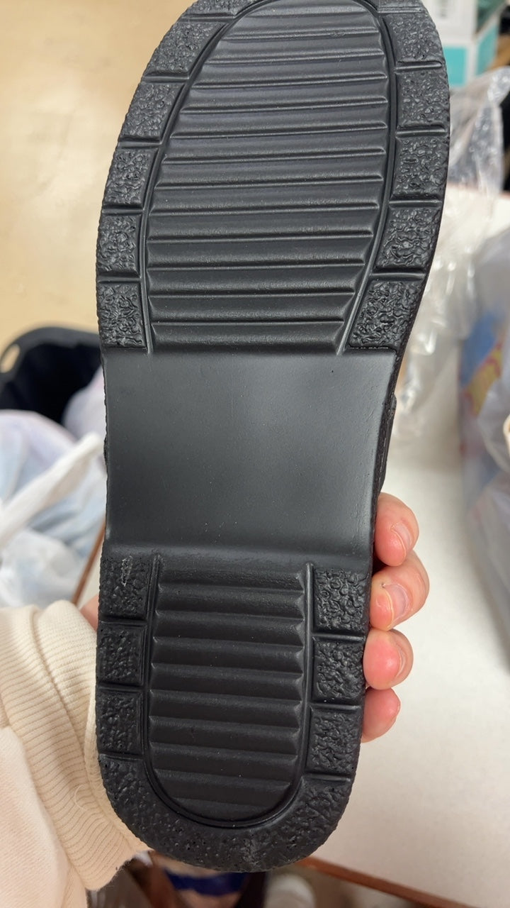 Black Sandals 9.5