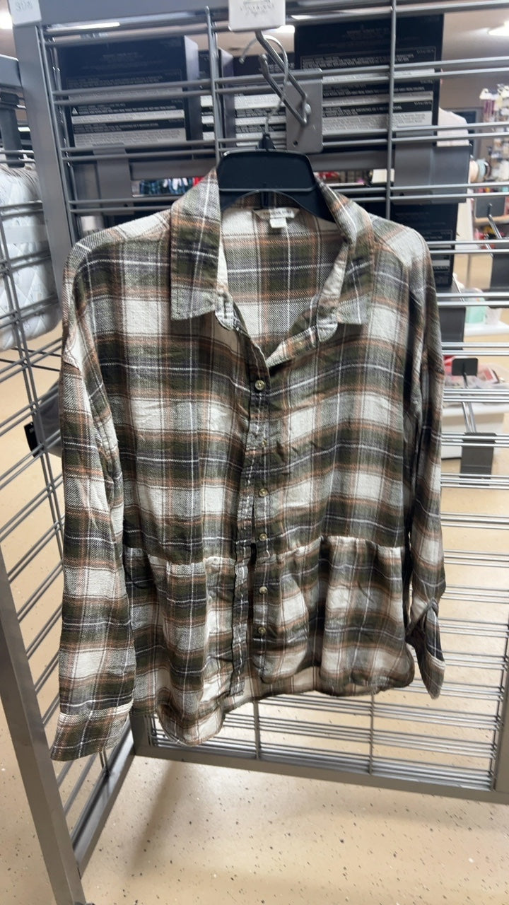 American Eagle Flannel Shirt Medium