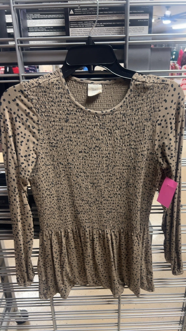 Spotted Sweater Small