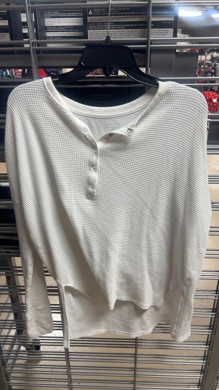Aerie Henley Tee Medium