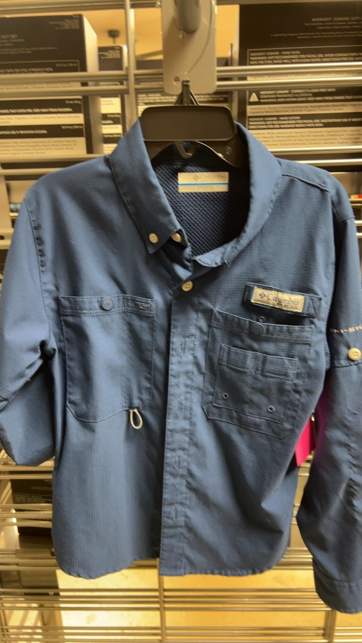 Columbia Shirt YOUTH 6/7