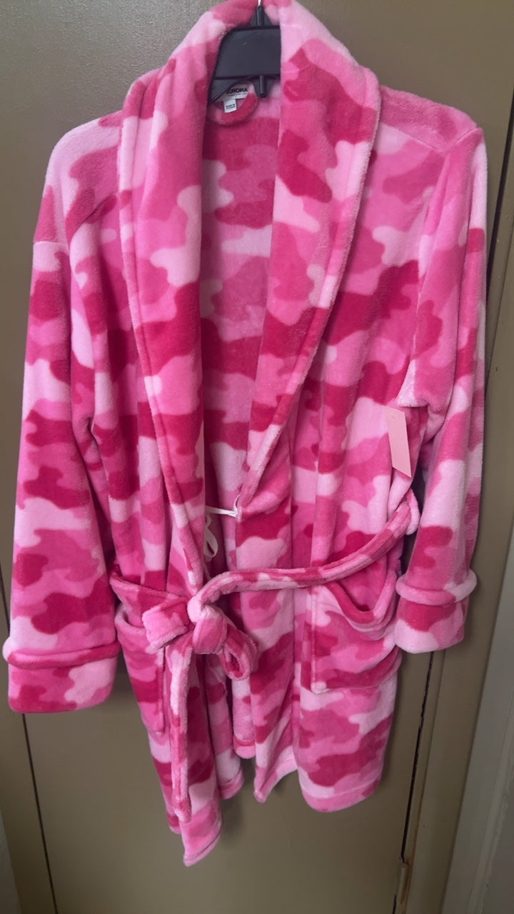 Camo Bathrobe Large