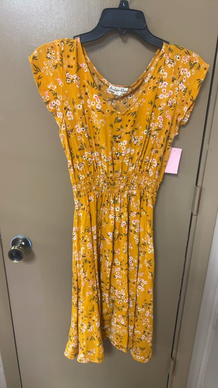 Indigo Rose Dress Medium