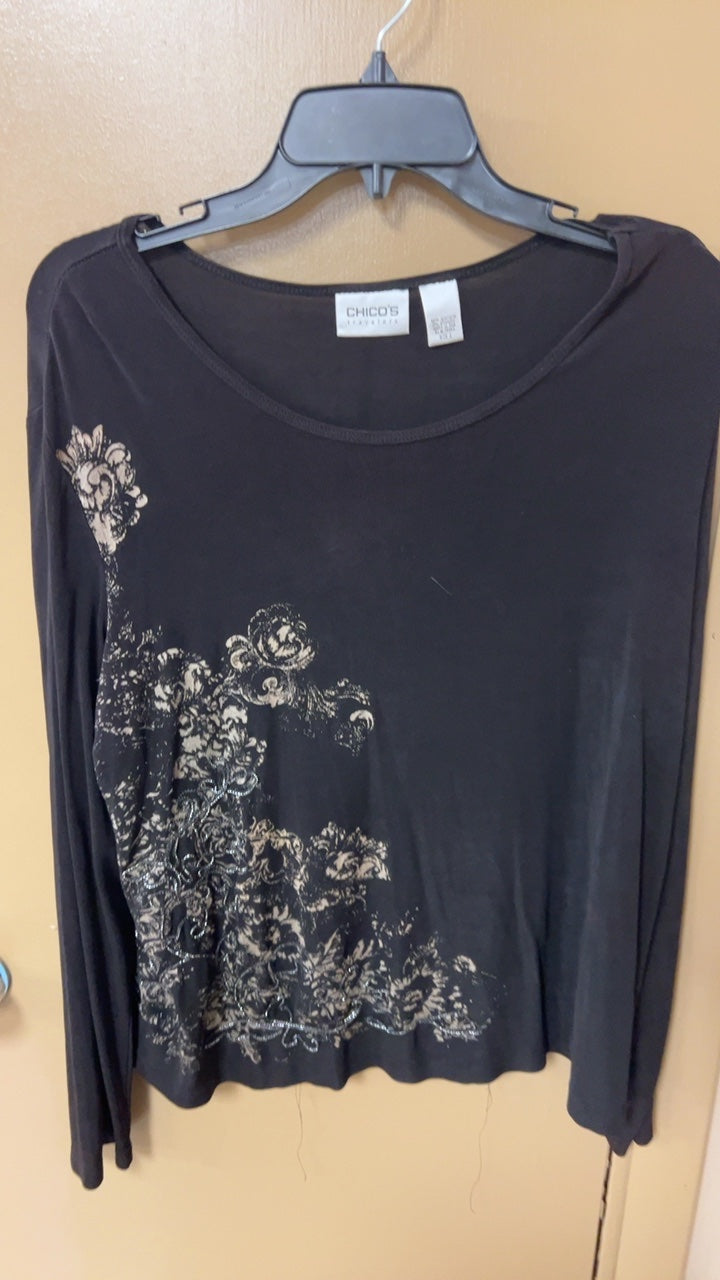 CHICO'S Shirt 2X