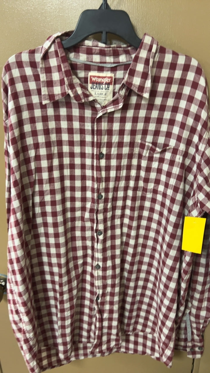 Wrangler Shirt MENS Large