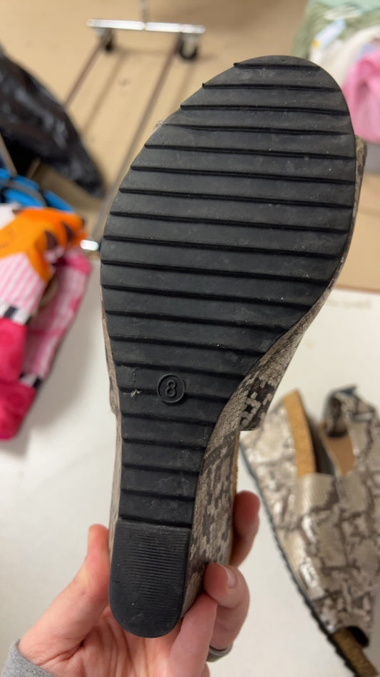 Snake Skin Wedges 8
