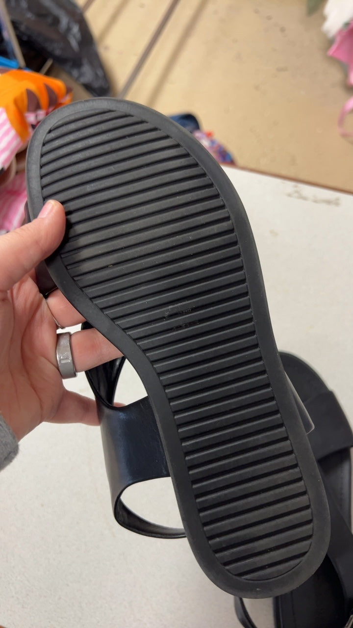 Black Sandals 8