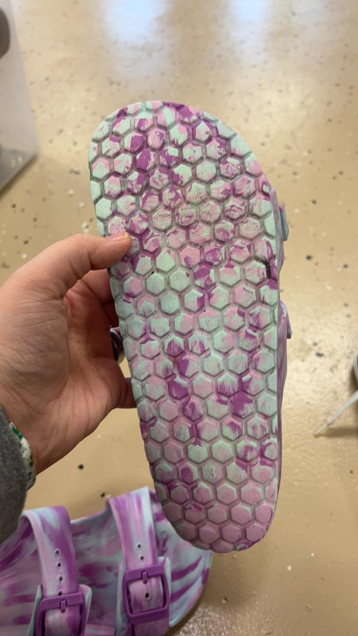 Purple Sandals Youth 3