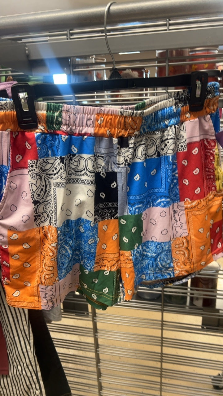 Bandana Shorts Large