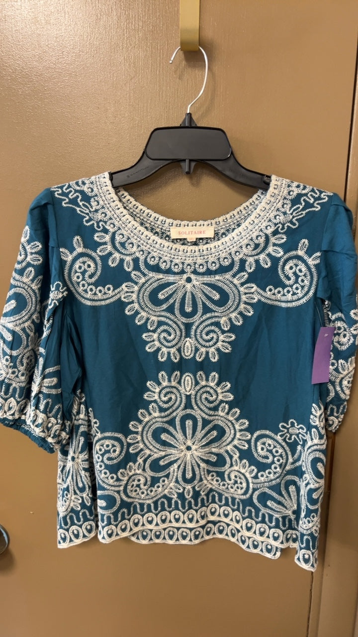 Solitaire Blouse Small