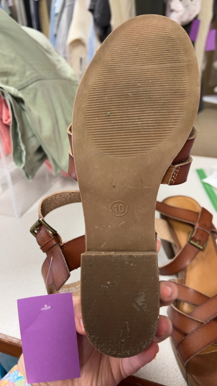 Brown Sandals 10