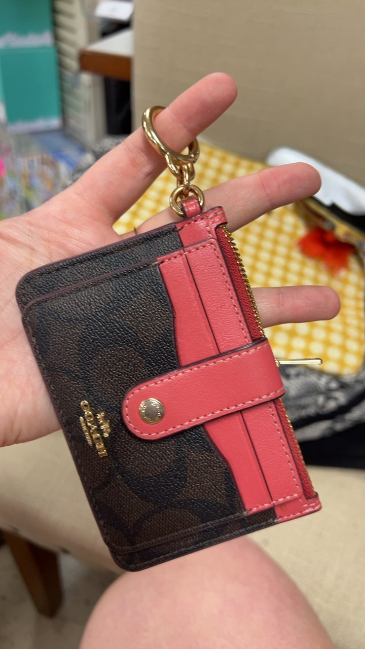 Coach tiny wallet