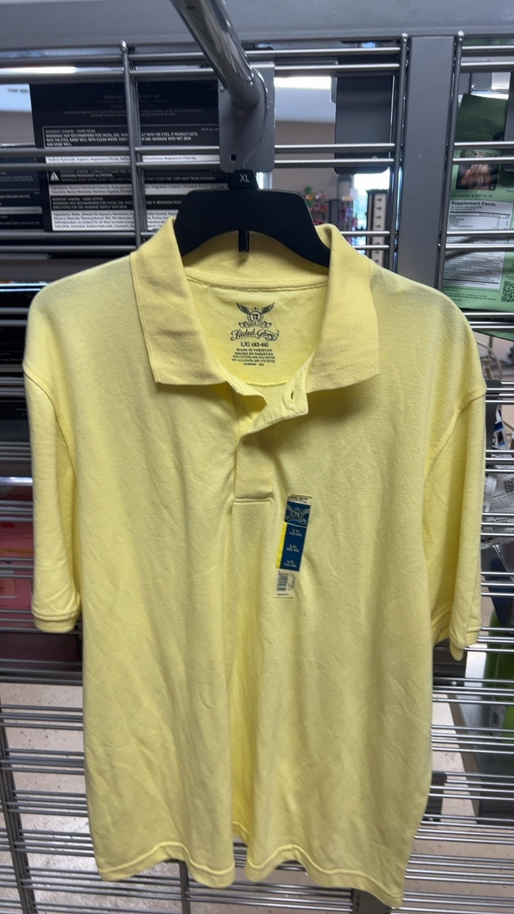 Yellow Polo Shirt Large