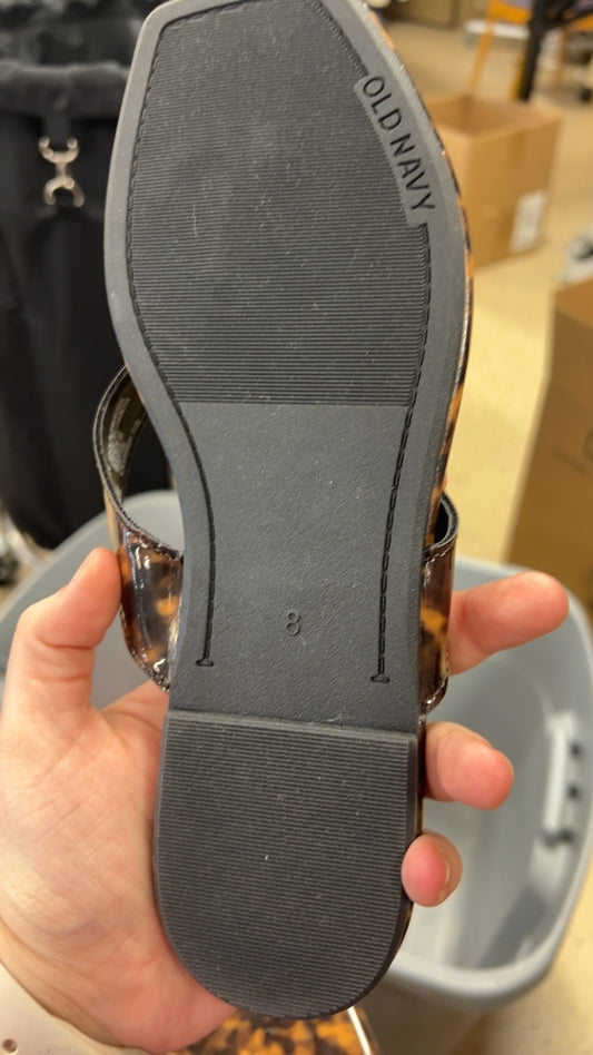 Sandals 8 Turtle shell