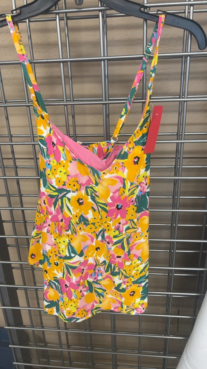 Floral Tankini Large