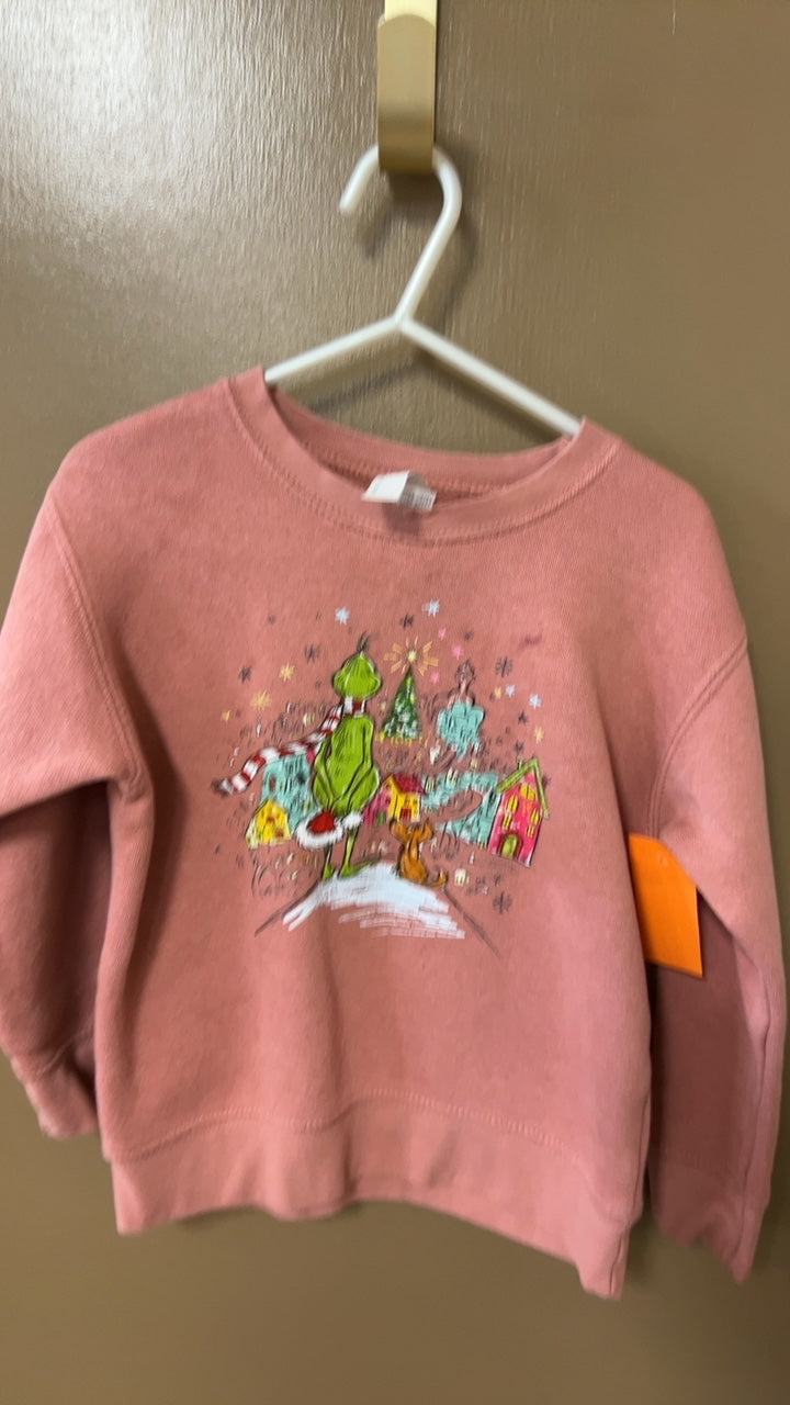 Grinch Sweatshirt Youth 4t