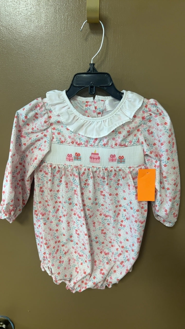 Smocked Romper YOUTH 18m