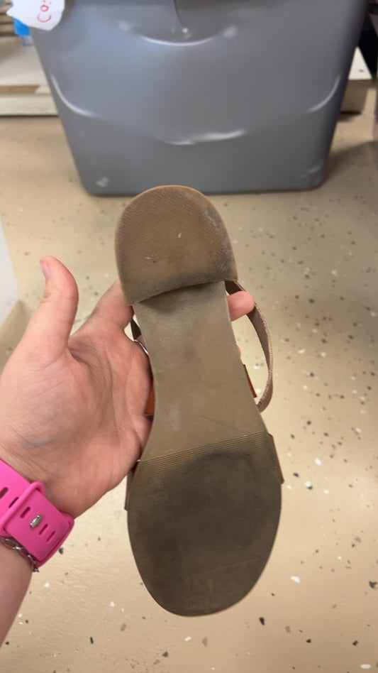 Sandals 8.5 Brown Heels