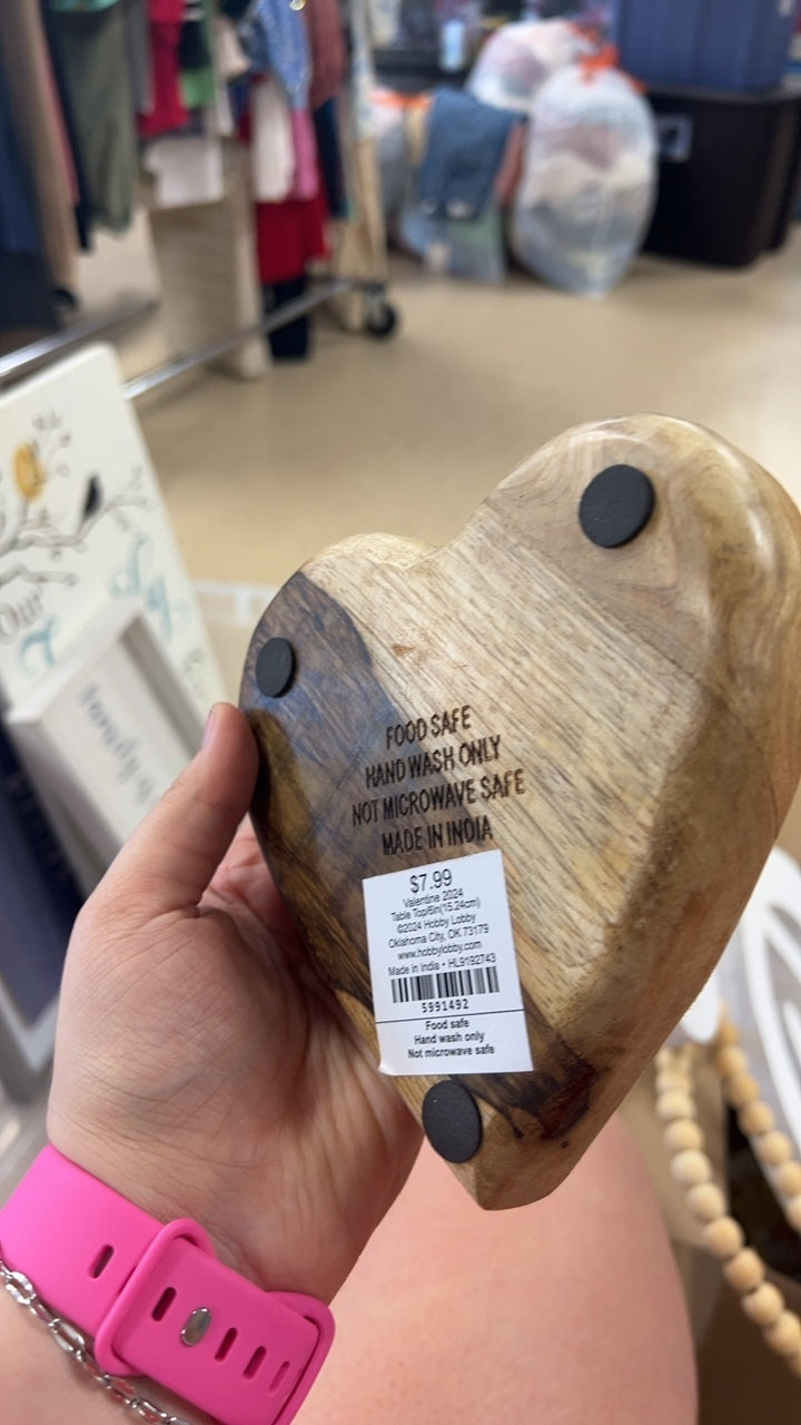 Decorative Item Heart-shaped