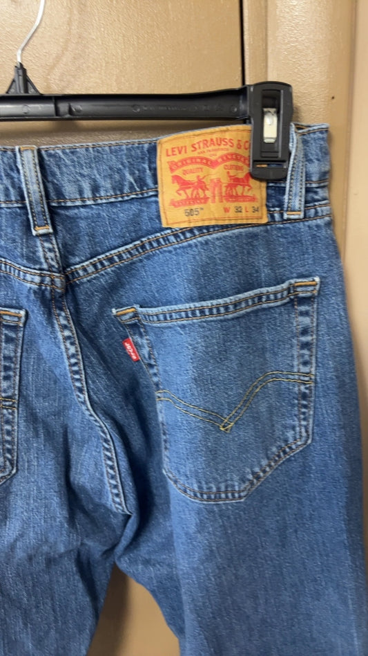 Levi's Pants Mens 32x34 Blue