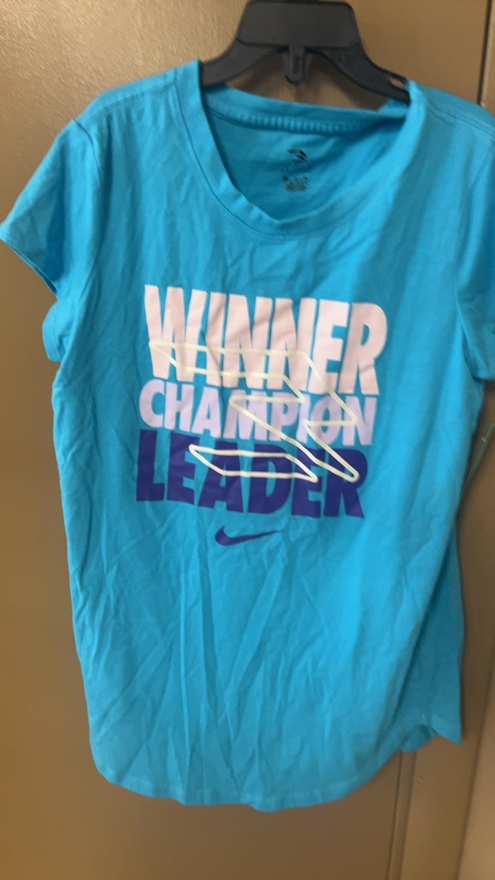 Nike T-Shirt YOUTH XL Blue
